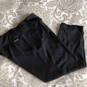 Adidas black cropped legging small
